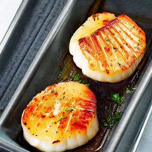 bake scallops without butter
