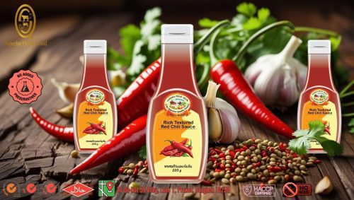 Rich Textured Red Chili Sauce ซอสพริกแดงเข้มข้น
